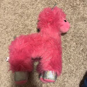 Build a bear pink Llama. 12 inches